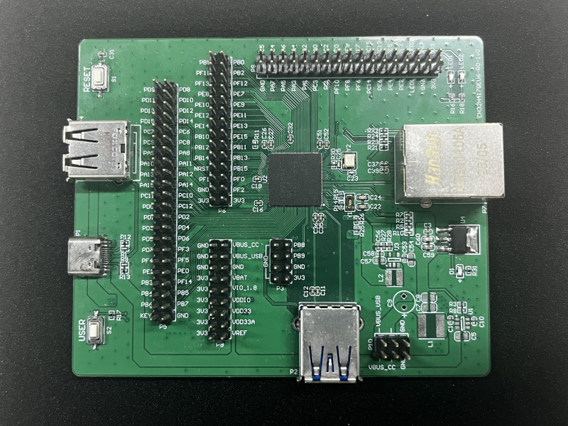 DEV-USB0001 - CH32H417 USB3.0 Development Board