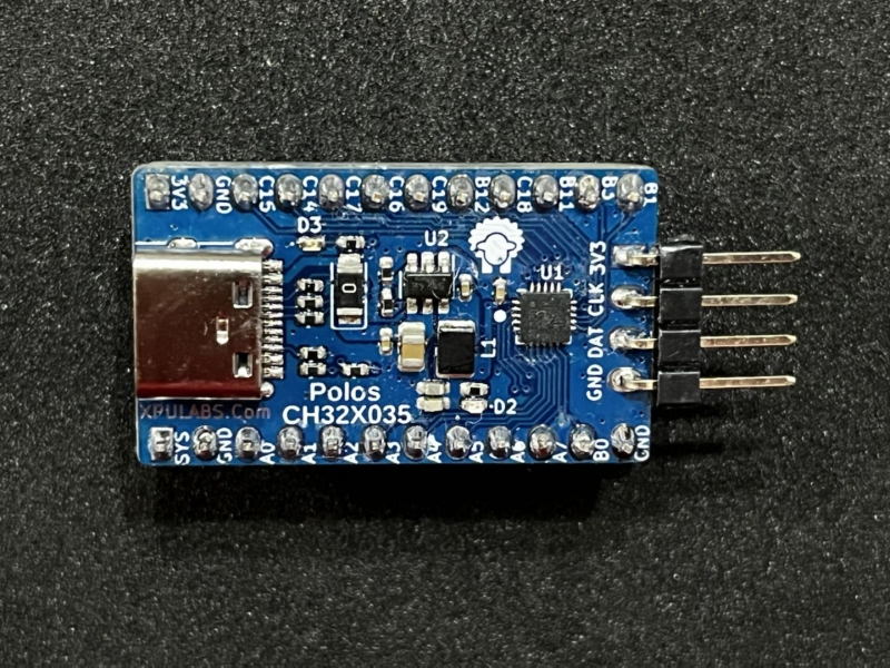 Polos CH32X035 Alef Breakout - RISC-V USB+USBPD MCU